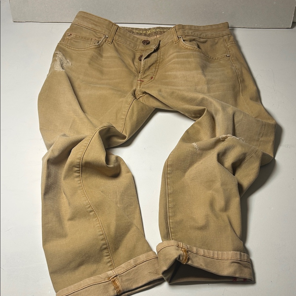Rich & Skinny Tan Pants
